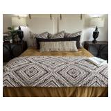 10 PC KING BEDDING SET