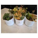 6PC FAUX GREENERY