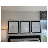 3PC FRAMED PRINTS
