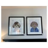 4PC FRAMED PRINTS