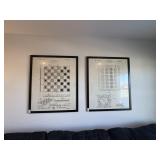 4PC FRAMED PRINTS