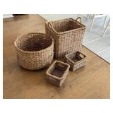 4PC ASSORTED BASKETS