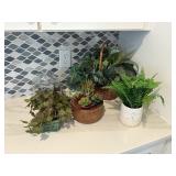 5PC FAUX GREENERY
