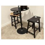 3PC BAR TABLE & STOOLS