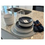 ASSORTED DINNERWARE