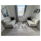 4PC MODULAR SOFA CHAIRS