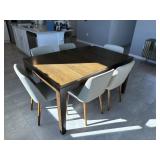 7PC DINING TABLE & CHAIRS