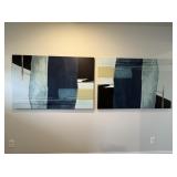 2PC LARGE CANVASES