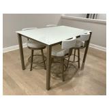 5PC TABLE & STOOLS