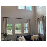 8PC WINDOW TREATMENTS