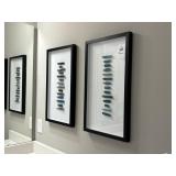 2PC FRAMED WALL ART