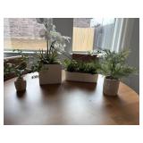 4PC FAUX PLANTS