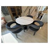 5PC DINING TABLE AND CHAIRS