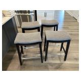 4PC COUNTER STOOLS