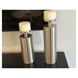 2PC CANDLE HOLDERS
