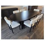 7PC DINING TABLE W/CHAIRS