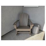 2PC OUTDOOR ROCKER W/SIDE TABLE