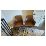 2PC SWIVEL CHAIRS