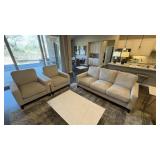 3PC SOFA & ARMCHAIRS