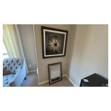 2PC ASSORTED FRAMED PRINTS
