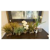 6PC FAUX GREENERY