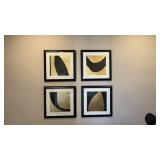 4PC FRAMED PRINTS