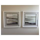 2PC FRAMED WALL ART