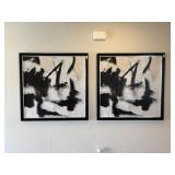 2PC FRAMED WALL CANVAS