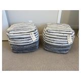 2PC POUFS