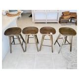 4PC COUNTER STOOLS