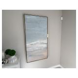 2PC LARGE FRAMED CANVASES