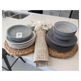 ASSORTED DINNERWARE