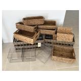 ASSORTED STORAGE ITEMS