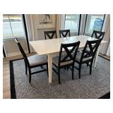9PC DINING TABLE & CHAIRS