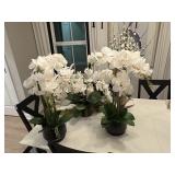 6PC FAUX FLORALS