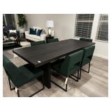 7PC DINING TABLE & CHAIRS