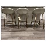 3PC COUNTER STOOLS