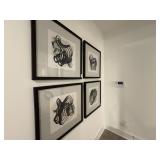 4PC FRAMED PRINTS