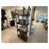 2PC BOOKSHELF W/BOOKS