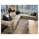 3PC MODULAR SECTIONAL SOFA W/PILLOWS