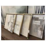 4PC FRAMED CANVAS