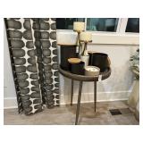 ASSORTED CANDLES & TABLE