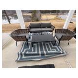 5PC OUTDOOR PATIO FURNITURE