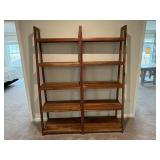 2PC SHELVING UNITS