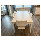 7PC DINING TABLE & CHAIRS