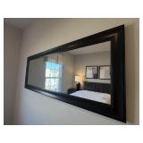 LARGE FRAMED WALL MIRROR