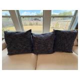3PC THROW PILLOWS