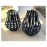 2PC OUTDOOR LANTERNS