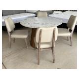 5PC DINING TABLE AND CHAIRS