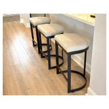 3PC COUNTER STOOLS